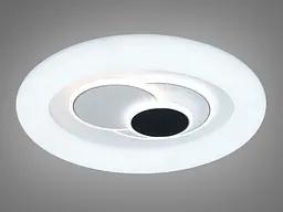 Світильник стельовий LED Diasha 1949 40 см, 72W, 3200K/4100K/6000K, акриловий плафон, сучасний стиль - мініатюра 2