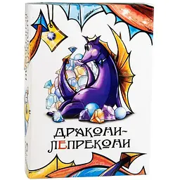 Настільна гра Strateg "Дракони-Леприкони", українською мовою (30282)