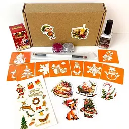 Подарунковий набір Fresh Tattoo Різдвяне диво: Чарівний Подарунок gift-box-christmass-1kid