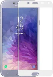 Захисне скло Tempered Glass 3D Full Glue Samsung Galaxy J4 2018 J400 white