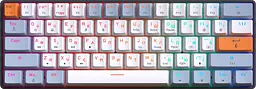 Клавіатура GamePro Genesis Infinity Outemu Switch RGB Black (MK130BW)
