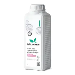 Засіб для миття дитячого посуду з іонами срібла без запаху DeLaMark 1 л
