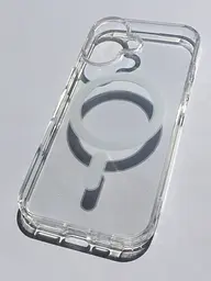 Протиударний чохол для Apple iPhone 17 Clear Case Ultra Hybrid MagSafe Прозорий з магнітом - мініатюра 4