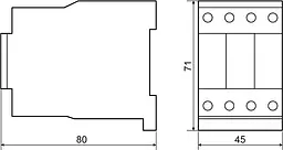 Пускач ПМ 1‑12‑10 F7 110B (LC1‑D1210) АСКО‑УКРЕМ (A0040010060) - мініатюра 8