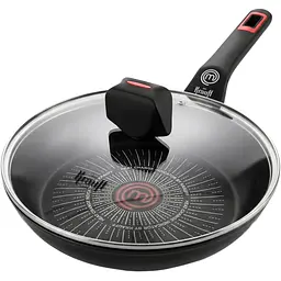 Сковорода Krauff MasterChef алюмінієва з кришкою Ø24 см (25-45-293)