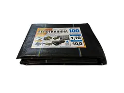 Агроволокно SHADOW 100г/м2 10м 1,7 Чорне арт.АГРП0004 - мініатюра 3