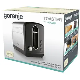 Тостер Gorenje T1100CLBK - мініатюра 5