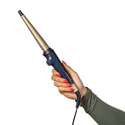 Плойка Remington Sapphire Luxe, конусна, D -13-25 mm, 130-200С, чохол, кераміка, сапфіровий - мініатюра 3