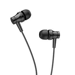 Навушники Borofone BM67 Talent universal earphones with mis чорні - мініатюра 2