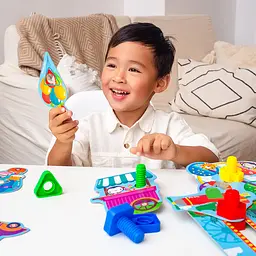 Гра-конструктор Vladi Toys Fisher-Price Парк розваг для малюків, українська мова (VT2905-21) - мініатюра 5