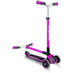 Самокат Globber Master Lights колеса з підсвіткою рожевий (662-110-2) - мініатюра 4