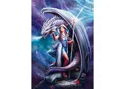 Пазл Clementoni Anne Stokes Collection: Маг Дракона, Енн Стоукс (Anne Stokes Collection - Dragon Mage Puzzle - 1000 pcs.), 1000 ел. (39956) - мініатюра 2