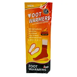 Термоустілки для взуття Foot Warmers MEN 40-44, хімічні устілки з підігрівом - мініатюра 3