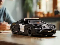 Конструктор Nifeliz Поліцейський автомобіль Chevrolet Corvette Florida Highway Patrol (NF10288) - мініатюра 9