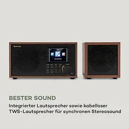 Інтернет-радіо Auna Silver Star Mini Two Internet DAB+/FM (10038347) - мініатюра 6