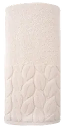 Рушник банний 90х150 см Leaves Ivory SOHO pbe0050746 - мініатюра 3