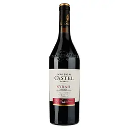 Вино Maison Castel Syrah IGP, червоне, напівсухе, 13%, 0,75 л