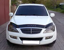 Дефлектор капоту мухобійка для Ssang Yong Kyron 2005-