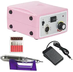 Фрезер SalonHome T-OPZS701 для манікюру та педикюру Pink Set-ZS701 45000 оборотів