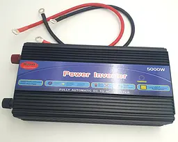 Автоінвертор 12 V-220 V 5000 W перетворювач напруги WimpeX 12 V-220 V 5000 Вт - мініатюра 15