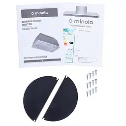 Витяжка повновбудована MINOLA HBI 5222 WH 700 LED - мініатюра 10