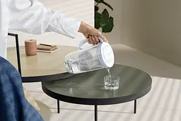 Фільтр-глечик Brita скляний LED MXpro синій (1050452) - мініатюра 9