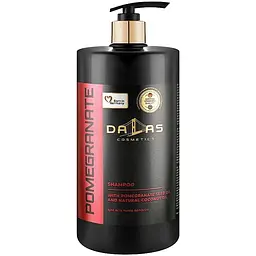 Шампунь Dalas Cosmetics Pomegranate Shampoo З олією гранатових кісточок і натуральною кокосовою олією 1000 г (4262396141637)