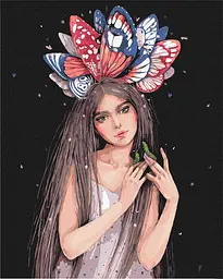 Картина за номерами "Барви метеликів" ©lesya_nedzelska_art Ideyka KHO4996 40х50 см