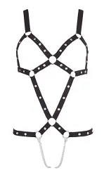 Боді для бондажу Bad Kitty BK Strap Body, S-L (чорний) - мініатюра 2