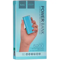 Додаткова батарея Hoco B21 (5200mAh) Blue - мініатюра 4