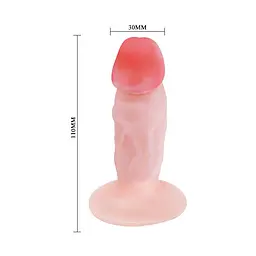 Анальна пробка - The Little Stud Penis Butt Plug - мініатюра 3