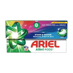 Капсули для прання Ariel Pods All-in-1 Color Для кольорового 30 шт. (8700216766173)