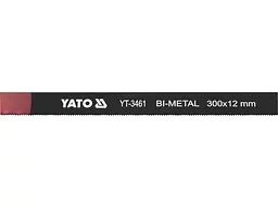 Полотно по металу Yato Bimetal 300 x 12 x 0.65 мм 2 шт. (YT-3461) - мініатюра 3