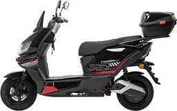 Електроскутер Двомісний Crosser CR20 (2500W, 72V/30Ah) Чорний - мініатюра 2