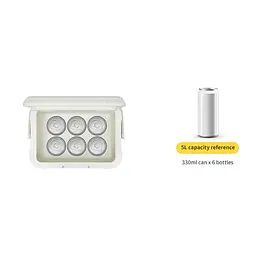 Туристичний холодильник Naturehike CNK2450CF012, 5 л, жовтий - мініатюра 2
