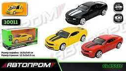 Іграшка Машина АВТОПРОМ 10011 Чорний shop (2000999350467) - мініатюра 2