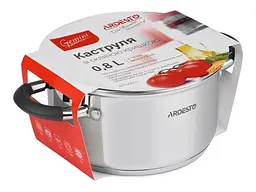 Каструля Ardesto Gemini Salerno 0.8 л (AR1908CS) - мініатюра 2