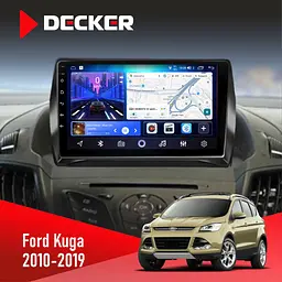 Штатна магнітола Ford Kuga 2013-2019 Decker D9-006 4x64, 4G Decker (НФ-00003558)
