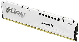 Модуль пам'яті Kingston Fury DDR5 32GB 5200MHz Beast White EXPO (KF552C36BWE-32) - мініатюра 2