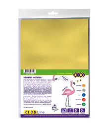 Фоаміран металізований KIDS Line, 2 мм, А3, 5 аркушів в упаковці (В асортименті)
