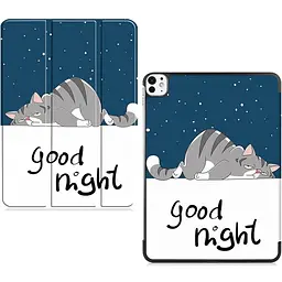 Чохол-книжка BeCover Smart Case для Apple iPad Pro 11" M4 2024 Good Night (711636) - мініатюра 3