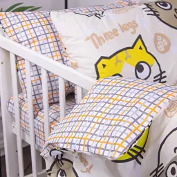 Простирадло MirSon Бязь 18-0007 Cool Cat 150х220 см (2200010282986) - мініатюра 5
