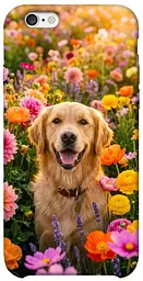 TPU чохол Demsky Flowery labrador для Apple iPhone 6/6s (4.7")