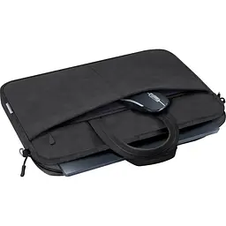 Сумка для ноутбука Defender 15.6' Solid, Black, екокожа, 410х310х40 мм (26091) (26091_DEFENDER) - мініатюра 6