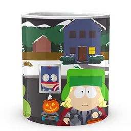 Кухоль GeekLand South Park Ерік Стен Кайл Кенні SP 02.27 330 мл білий - мініатюра 2