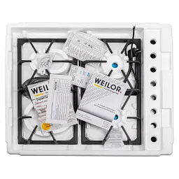 Поверхня газова на металі Weilor GM W 634 BL - мініатюра 10
