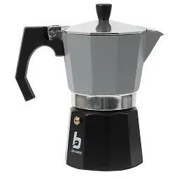 Кавоварка гейзерна Bo-Camp Hillingdon 6-cups Grey/Black сіра (2200520) - мініатюра 2