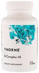 Комплекс вітамінів групи В Thorne B-Complex #6 60 капсул