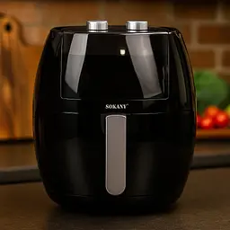Аерогриль-фритюрниця SOKANY SK-8013 на 8 л з терморегулятором, чорний Sokany SK8013 - мініатюра 6