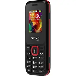 Мобільний телефон Sigma mobile X-style 171 MINI Black/Red UA-UCRF (4827798813744) [160996] - мініатюра 3